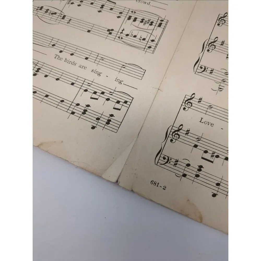 1917 For Me and My Gal Sheet Music by‎ Geo W Meyer